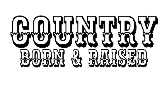 Country Born & Raised JPEG PNG - Etsy