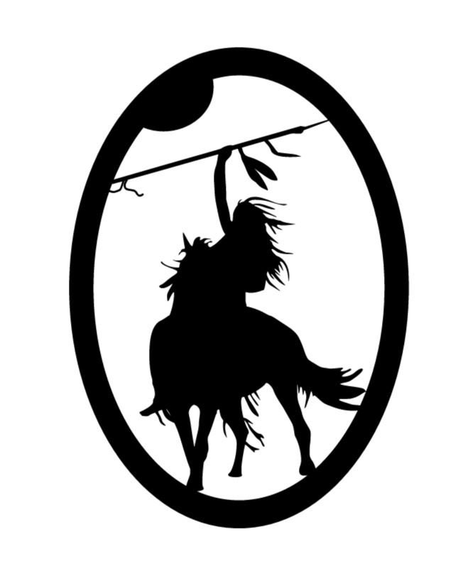 Indian Warrior Horse Etsy