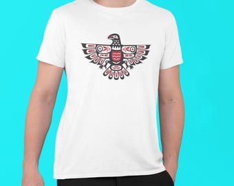 Haida Eagle Graphic Tee, Pacific Northwest Design