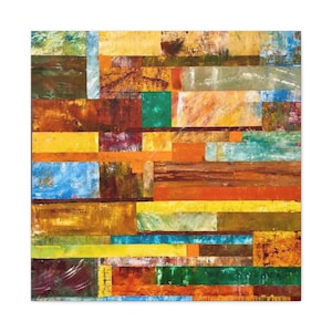 Colorful Abstract Wall Art, Abstract Art for Home Decor, Living Room Art, Office Wall Decoration, Vibrant Color Print