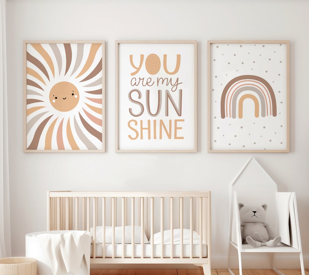 You Are My Sunshine Nursery Decor Wall Art Print, Nursery Printable ...