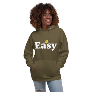 Bee Easy Unisex Hoodie Male Female Teens - S to 3XL