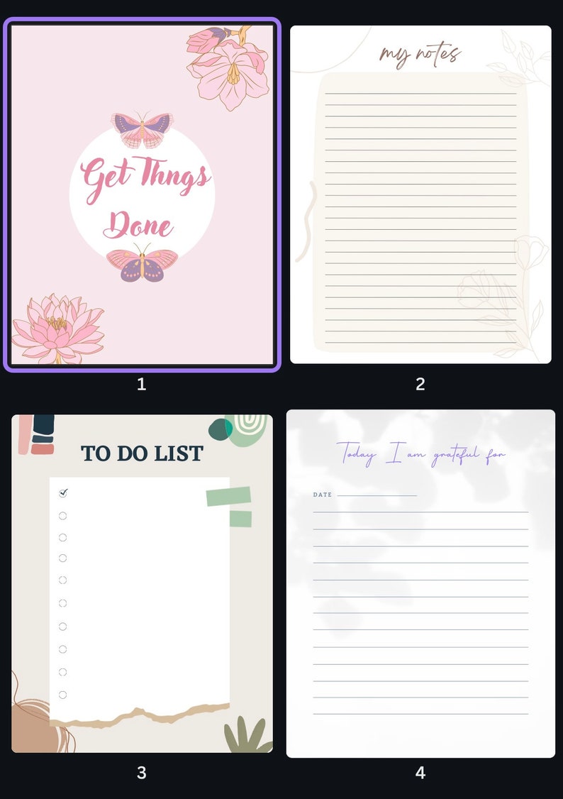 Digital Planner / Printable or Fillable / Instant Download - Etsy