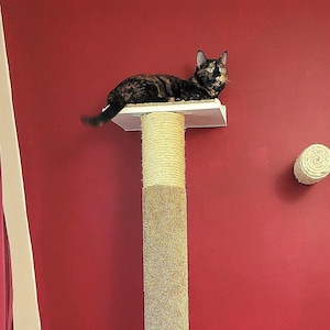 Cat climbing tower, cat tree, scratching post, sisal post, climbing cat tree, cat bed, cat playground