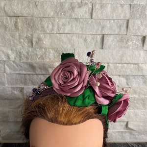 Pale Pink Rose Headpiece