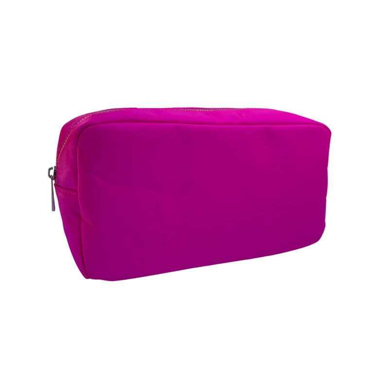 Large Nylon Cosmetic Bag DIY Customizable With Glitter Etsy