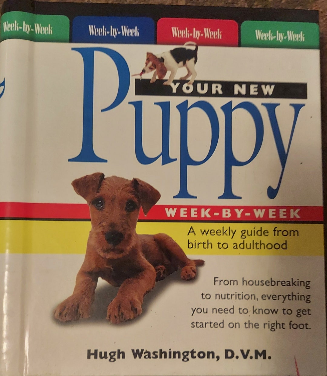Your New Puppy Week by Week a Weekly Guide From Birth to Adulthood Etsy