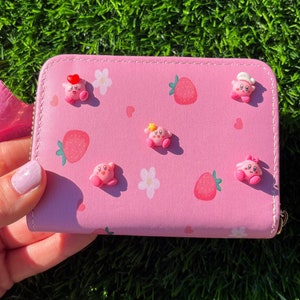 Kirby strawberry wallet