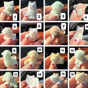 Difusor para coche con diseño de mini mascota: ambientador de aceites esenciales adorable, accesorio para coche con forma de animal, regalo para amantes de las mascotas. imagen 4
