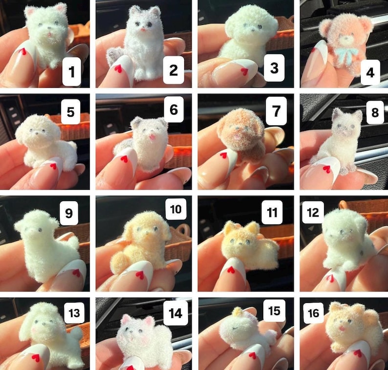 Difusor para coche con diseño de mini mascota: ambientador de aceites esenciales adorable, accesorio para coche con forma de animal, regalo para amantes de las mascotas. imagen 4