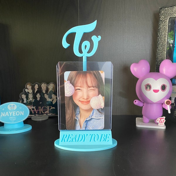 TWICE Photo Card / Digipack Postcard Stand - "Ready To Be" edition