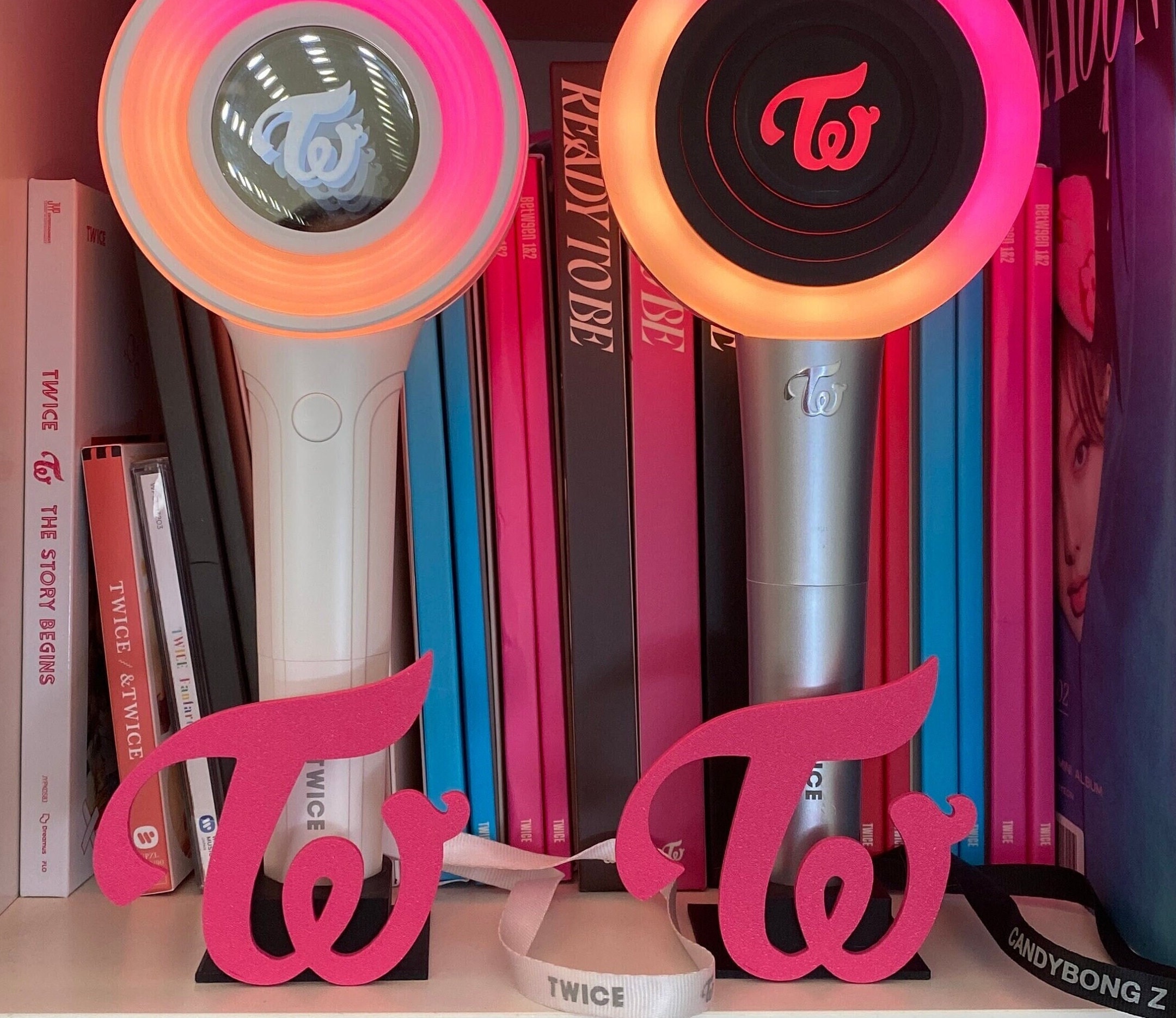 TWICE ♡ CANDYBONG Z USED TWICE Official Light Stick Mood Light CANDY BONG Z Pen