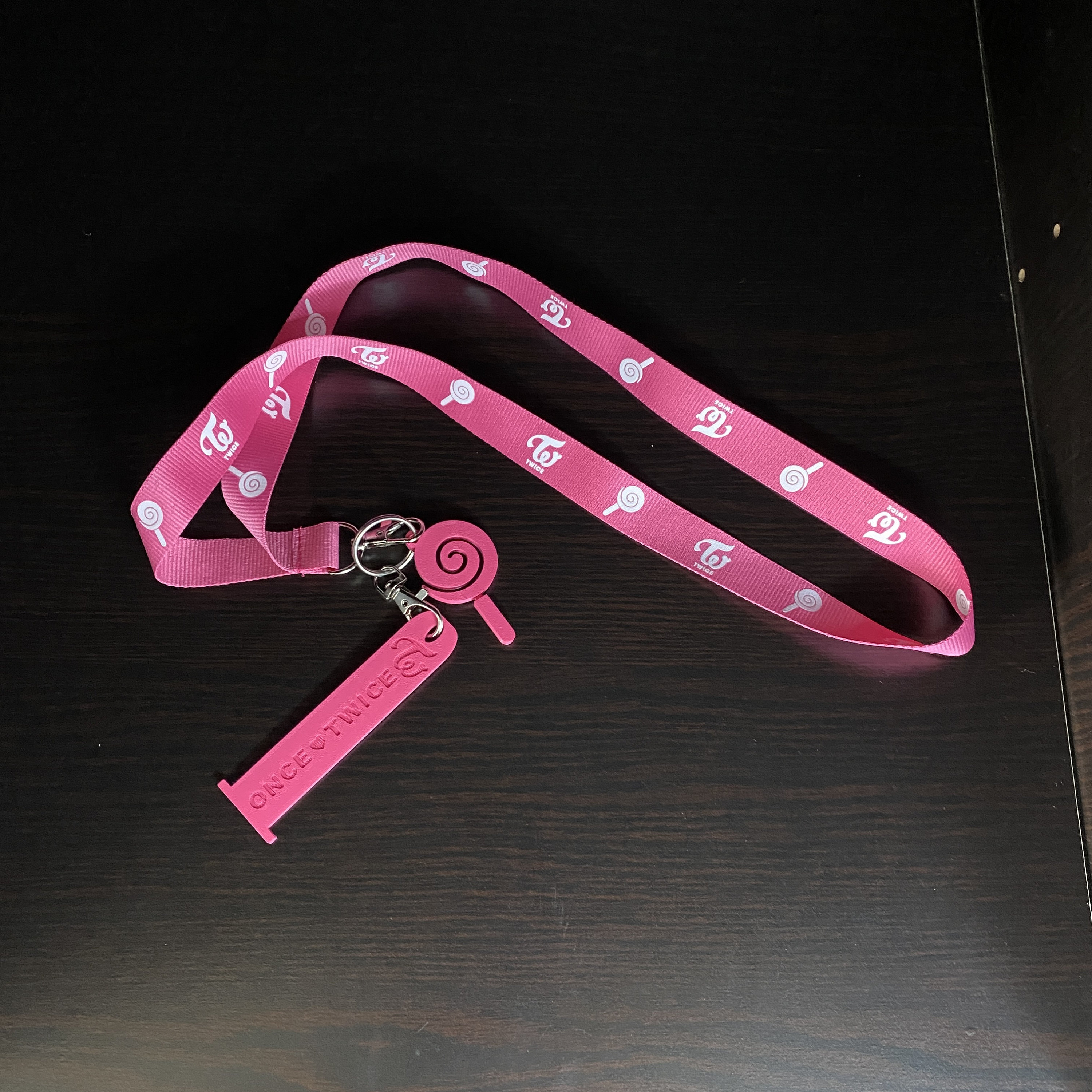 TWICEストラップ Twice Light Band Lanyard Mount and Charm - Etsy