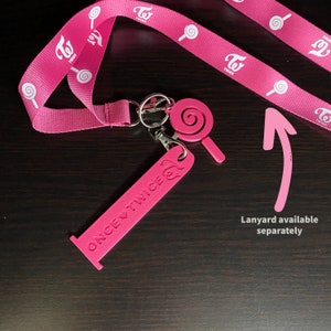 Twice Light Band Lanyard Mount and Charm
