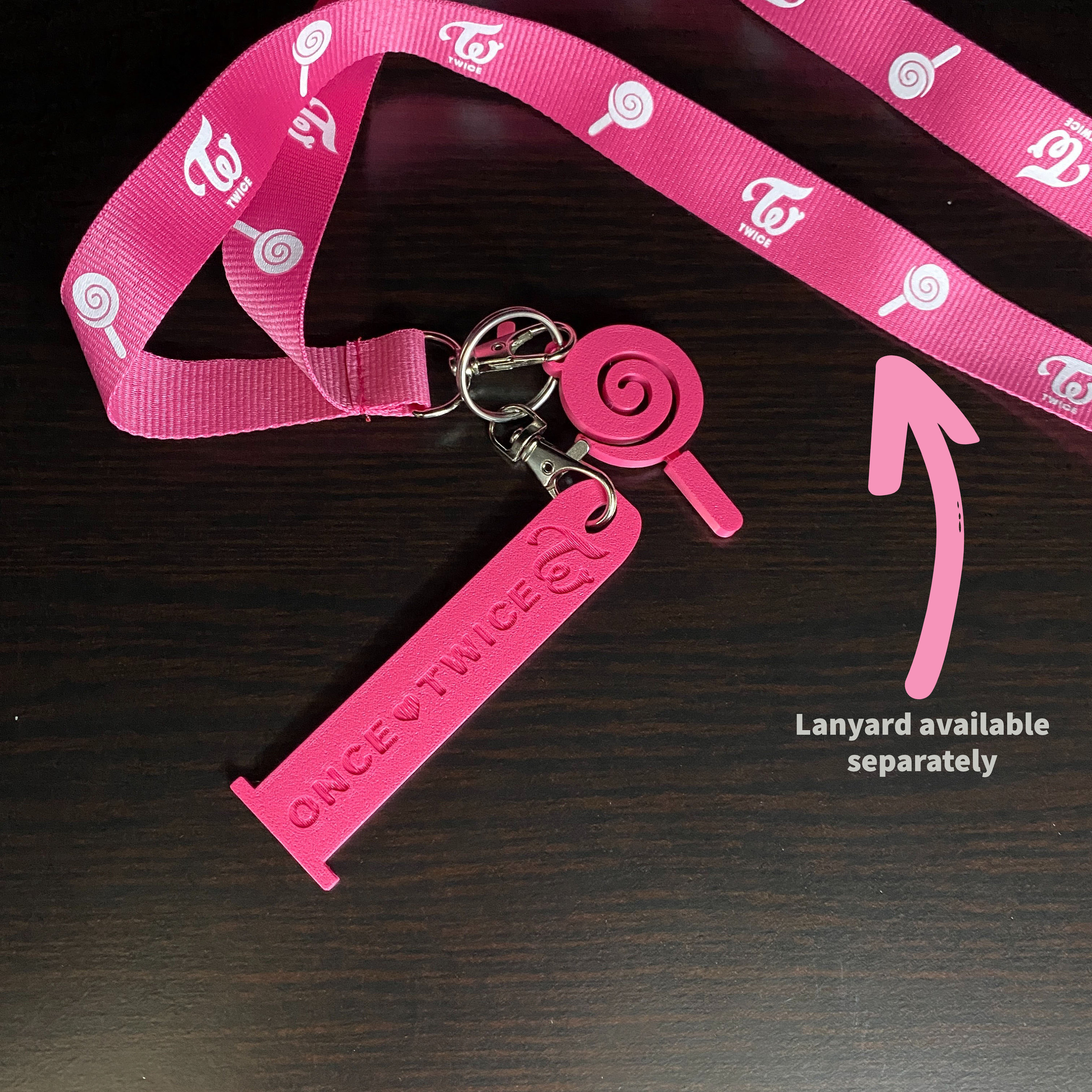 Twice Light Band Lanyard Mount and Charm - Etsy