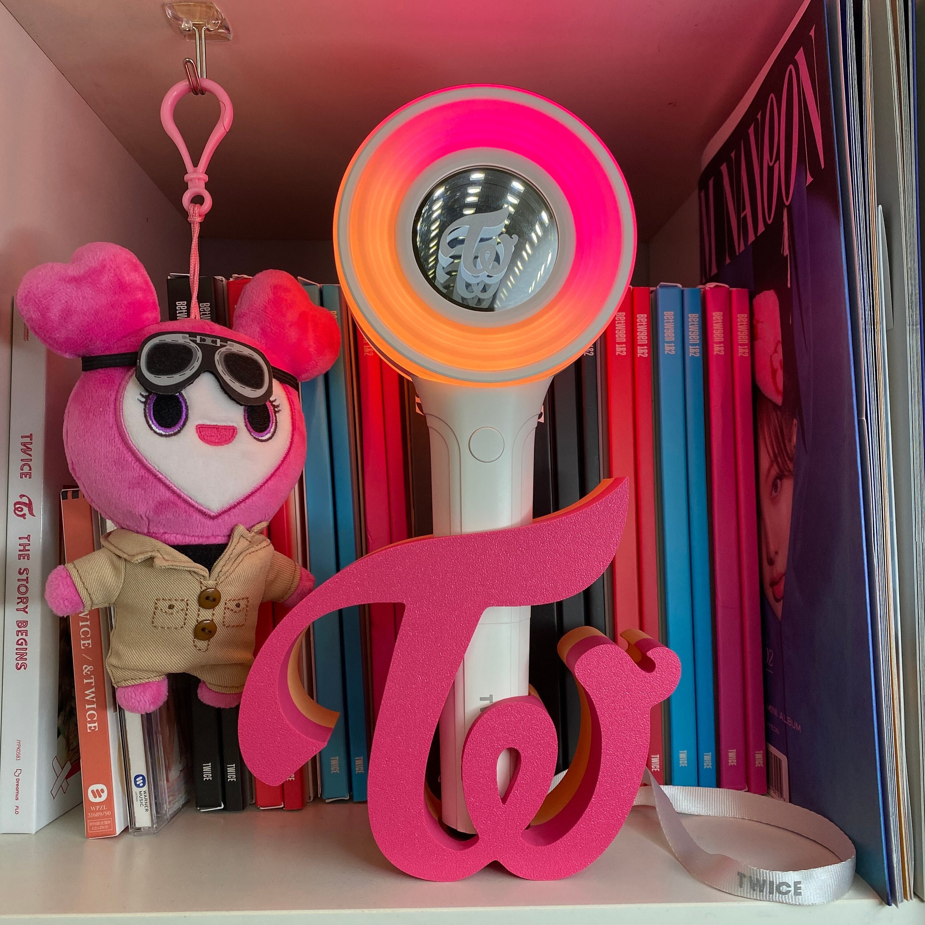 Twice Lightstick Cover / KPOP Once Merch Plush Decoration 