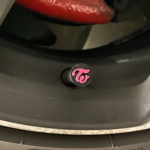 TWICE Logo valve stem caps (Set of 4)