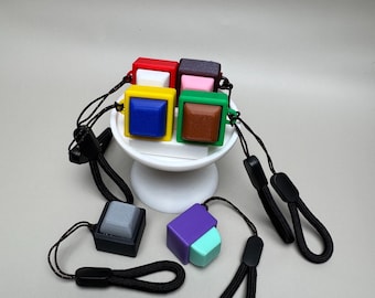 Keyboard Clicky Fidget Toy / 153 Color combinations! / Perfect ASMR Sensory Tool for Relaxation and ADHD