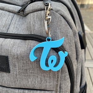 TWICE logo keychain