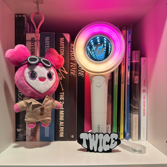Twice Candybong Stand Text Logo | 3D Printed Kpop Lightstick