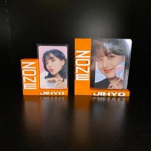 Jihyo&#39;s ZONE Photocard stand