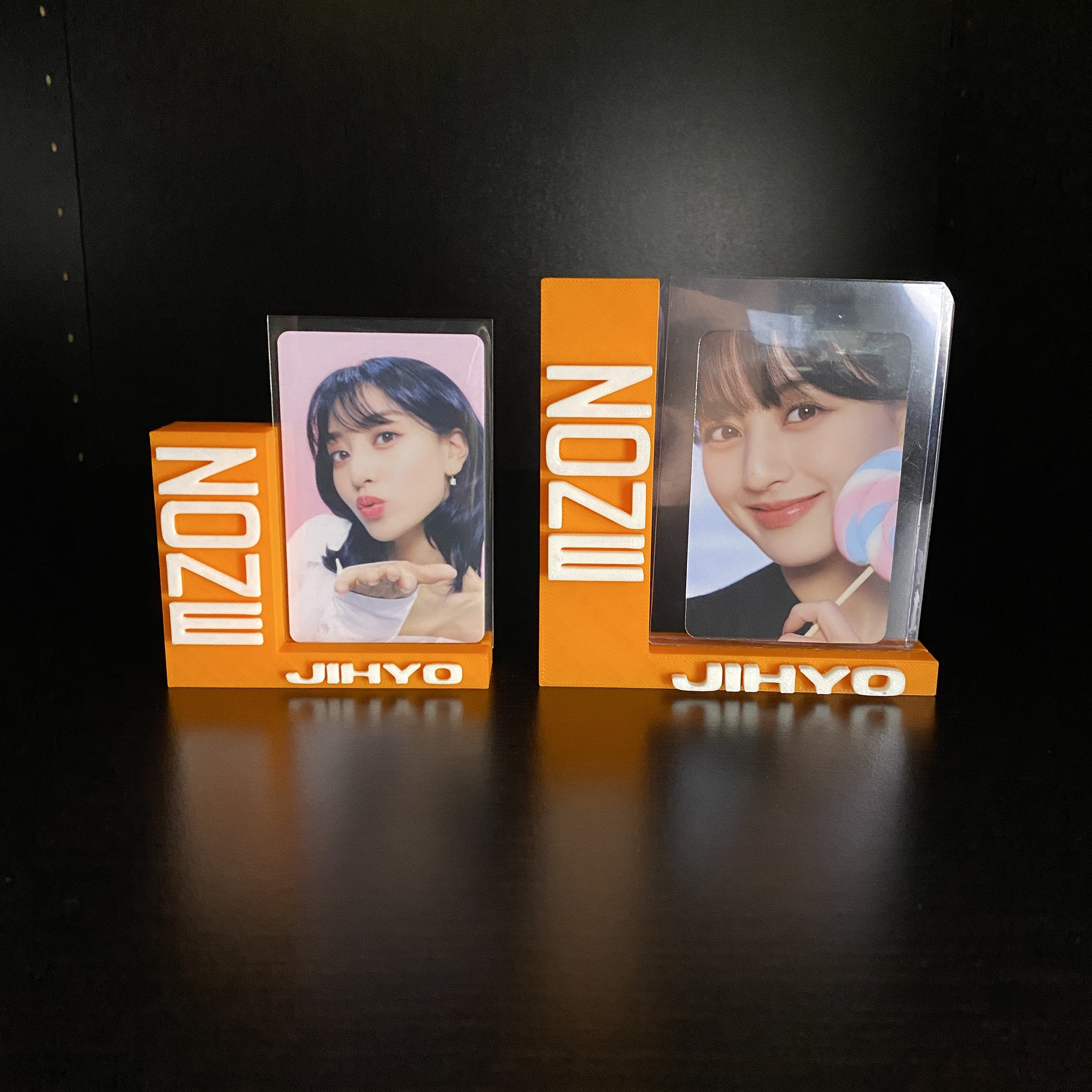 Jihyo's ZONE Photocard Stand - Etsy
