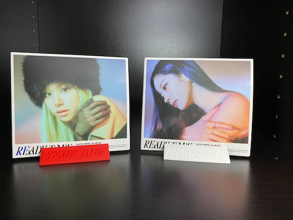 TWICE Digipack Album Stand - Ready to Be Edition - Etsy Israel