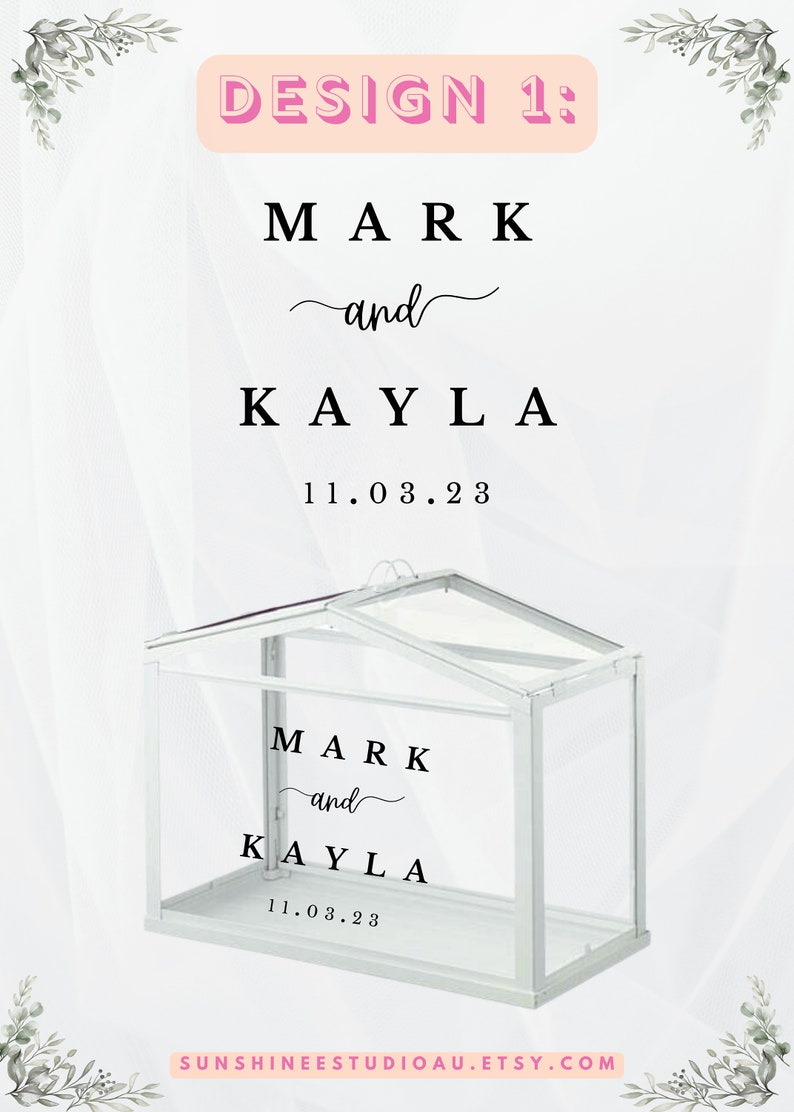 Wishing Well Vinyl Decal Sticker DECAL ONLY Cards and Well Wishes