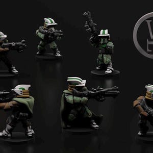 GMO SRF Troopers (Legion 6mm)
