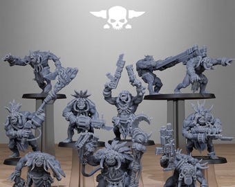 Stationforge Orkaz  Tribal Infantry