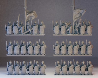 White Tree Swordsman (10mm Warmaster)