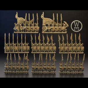 Morghei Eastern Dragon Mercenaries (10mm Warmaster)
