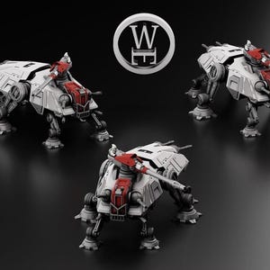 GMO Heavy Assault Walker (Legion 6mm)