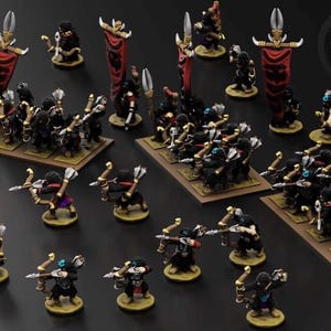 Kabiliat Aljanubi Archers (10mm Warmaster)