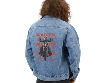 Grateful Dead, Jerry Garcia, Shakedown Street, Men's Denim Jacket