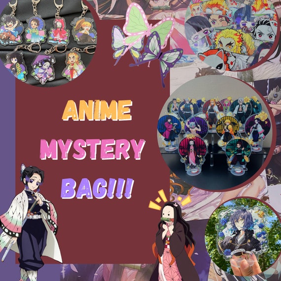 ANIME MYSTERY Box Custom Made Anime Mystery Box Anime Etsy