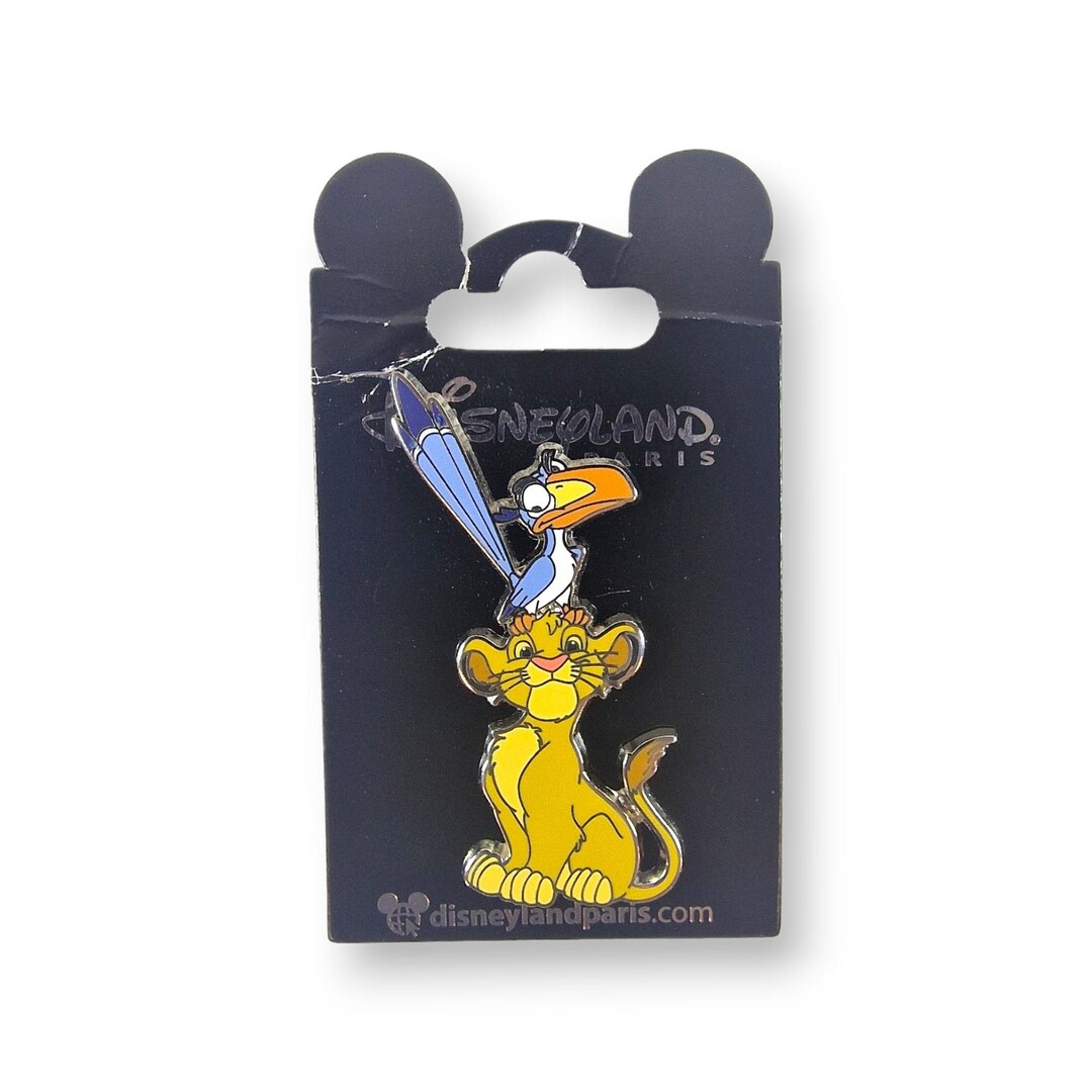 Simba & Zazu lion King Oe 2018 Disneyland Paris© Official Disney© Pin ...