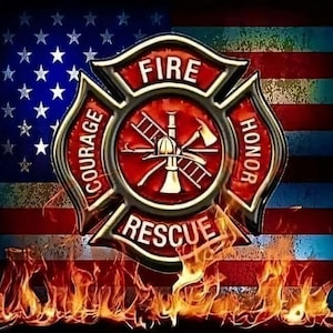 Firefighter Tumbler Wrap