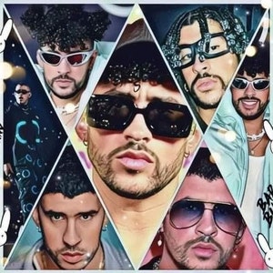 Bad Bunny Tumbler Wrap