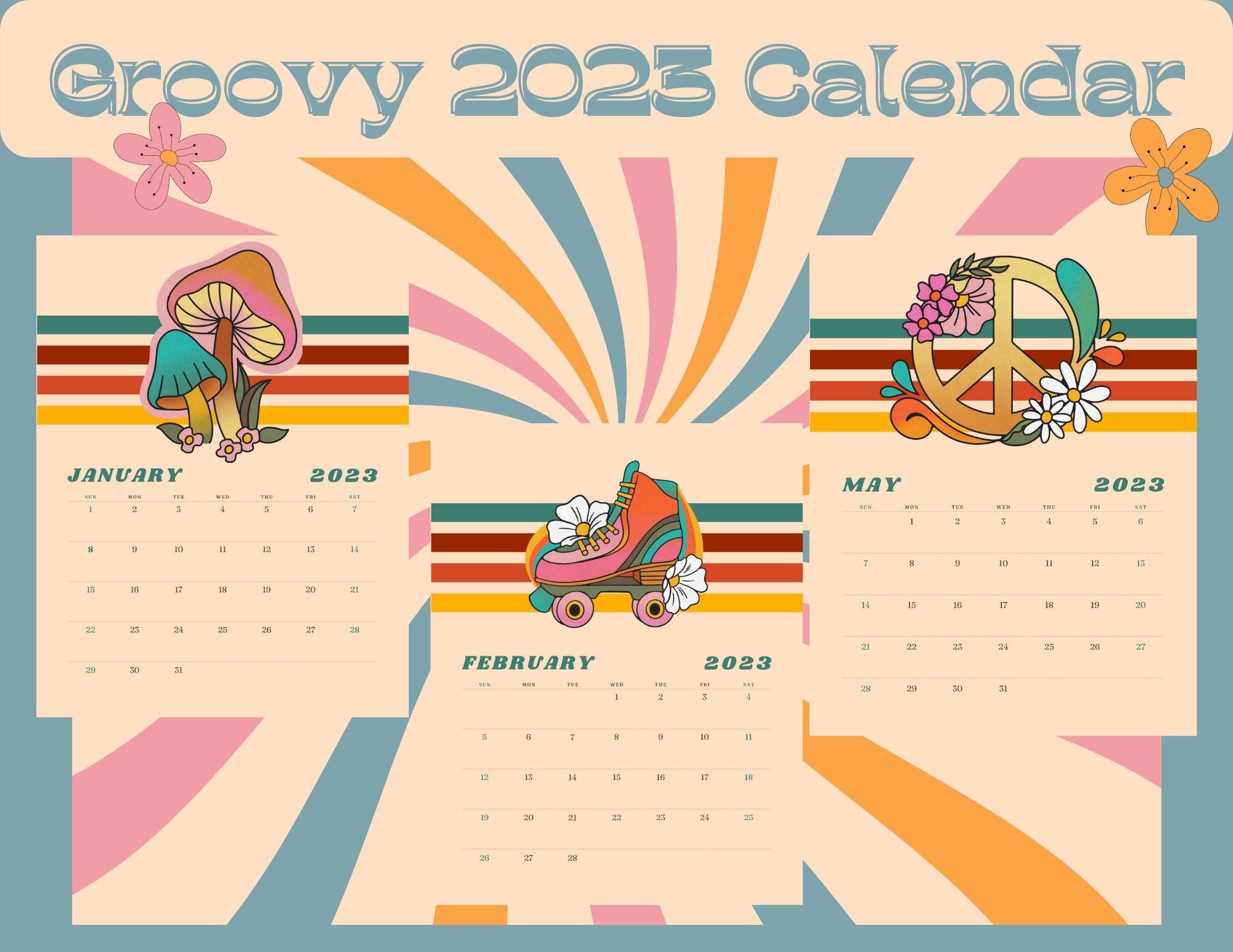 ミュージシャン WANDS / DESKTOP CALENDAR 2023 Amazon.com : VILLCASE Desktop Calendar Stylish Desk Calendar