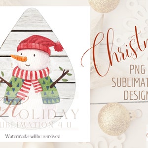 Christmas Earrings PNG | Xmas earring template | Holiday teardrop earring png | sublimation earrings