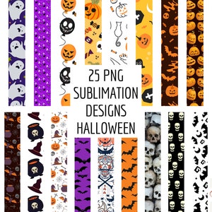 Halloween Spooky Key fob png wristlet, Holiday Key fob sublimation, Skulls Pumpkins Keychain Wristlet Bundle, Key fob png sublimation design