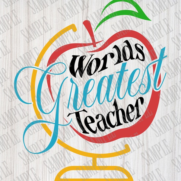Worlds Greatest Teacher svg, png, jpeg, eps, psd