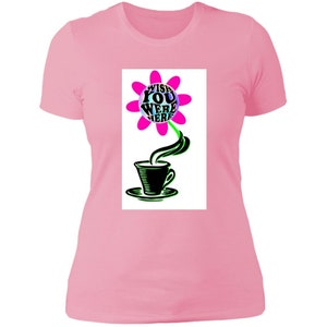 Cute Coffee Shirt,Coffee Lovers Shirt, Coffee T-Shirt, Women&#39;s Coffee Shirt    Ladies&#39; Boyfriend T-Shirt