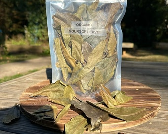 SOURSOP LEAVES Raw Dried Organic