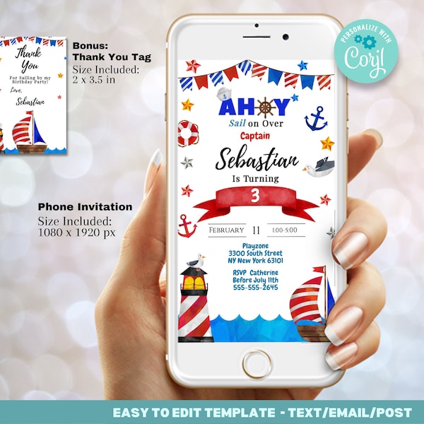 Nautical Party Etsy