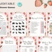 Editable Donut Baby Shower Games Bundle, Editable Template, Donuts and ...