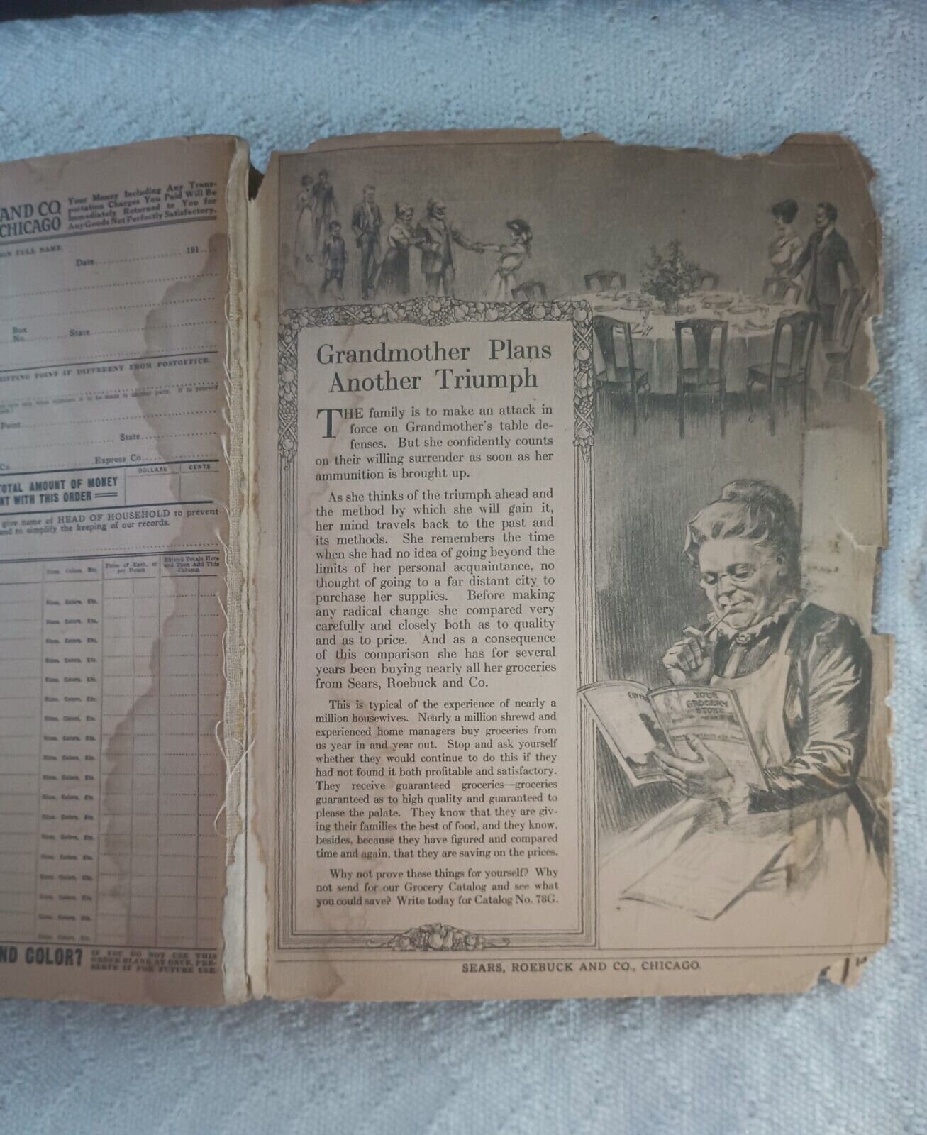 Original 1918 Sears Catalog 136 Etsy