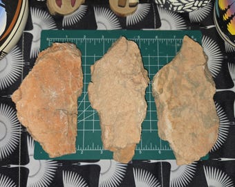 Alabaster Sample 3 Pack from Southwest Utah; Natural raw stone for Carving, Display, or Collection