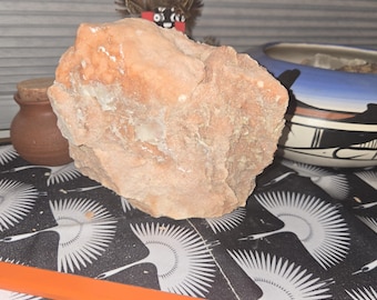 2.25 lb Alabaster Sample from Southwest Utah; Natural raw stone for Carving, Display, or Collection